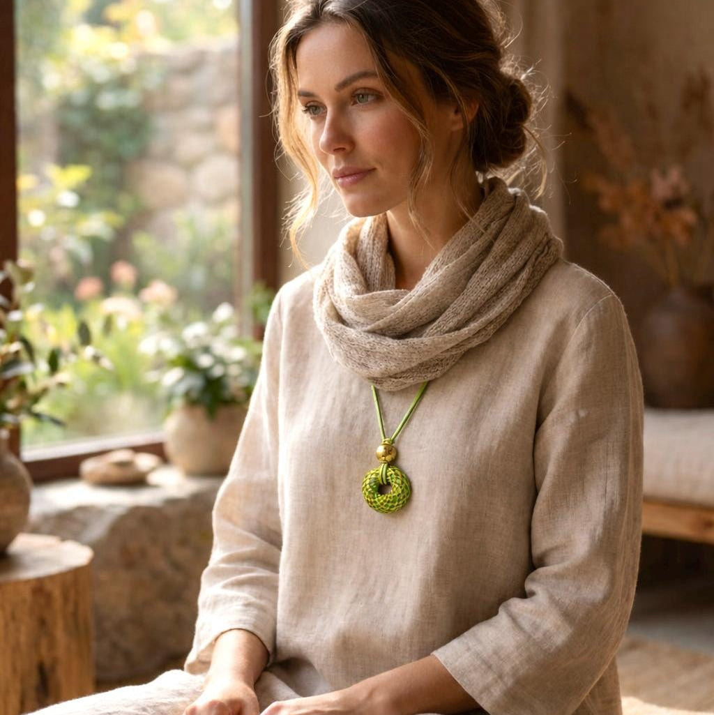 Abundance — Spiritual Luxury Torus Pendant