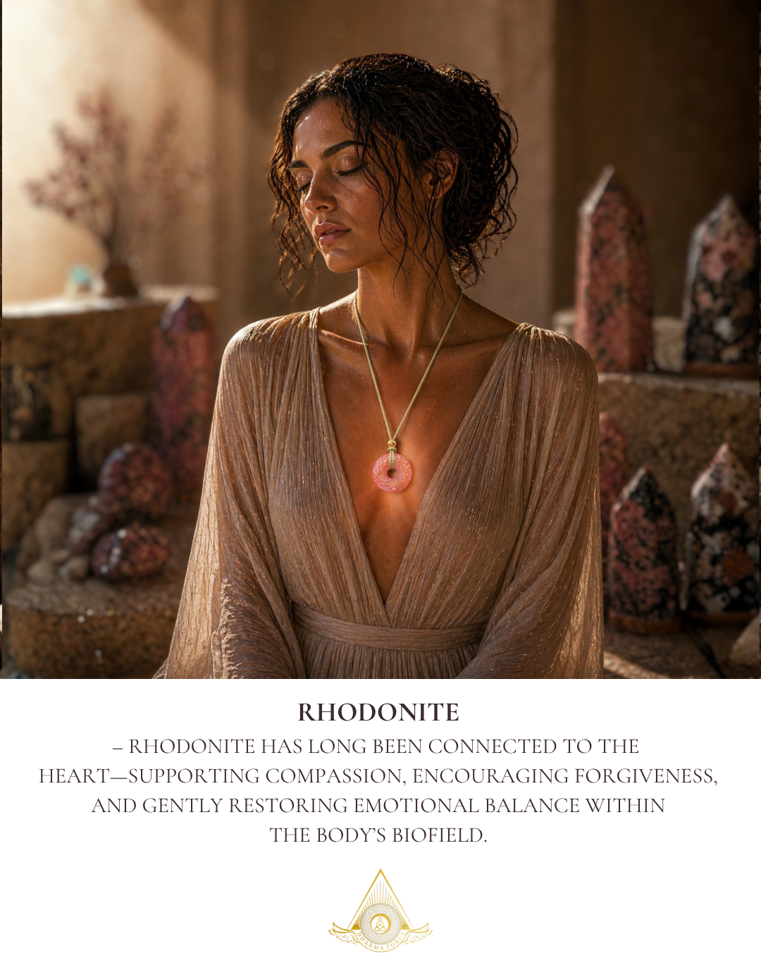 Agape — Spiritual Luxury Torus Pendant