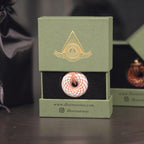 Custom Dharma Torus — Commissioned Spiritual Luxury Pendant