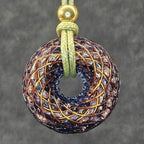 Custom Dharma Torus — Commissioned Spiritual Luxury Pendant