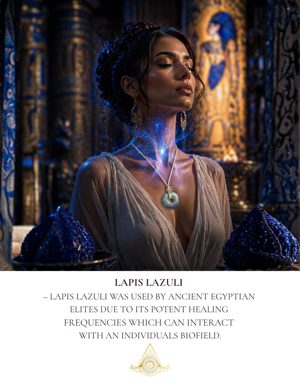 Firouzeh — Spiritual Luxury Torus Pendant