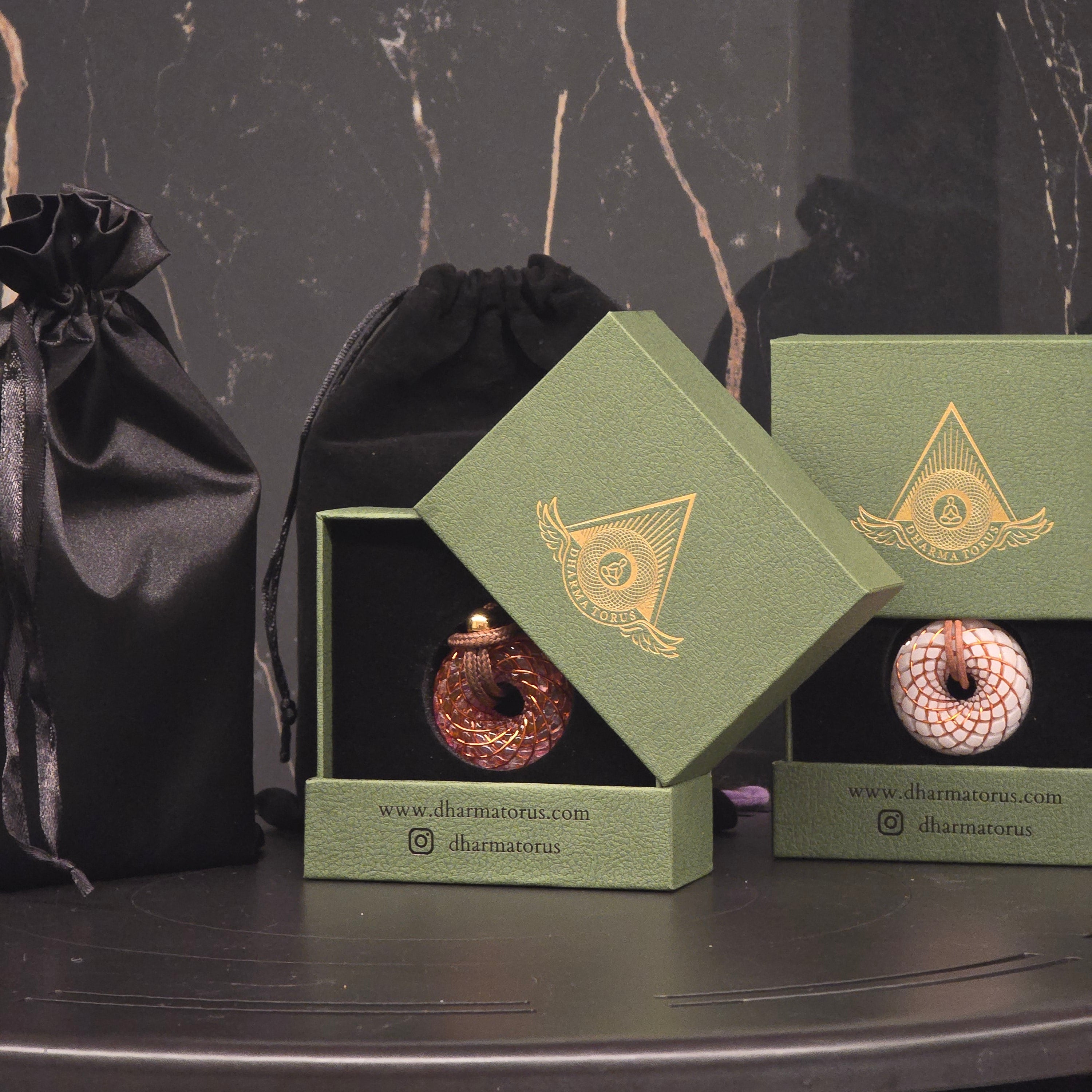 Luminous — Spiritual Luxury Glow Torus Pendant