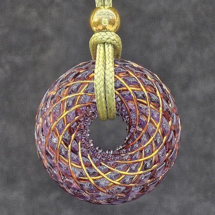 Ascend — Spiritual Luxury Torus Pendant