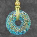 Firouzeh — Spiritual Luxury Torus Pendant