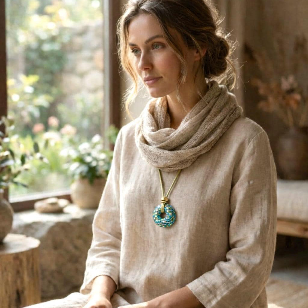 Gaia — Spiritual Luxury Torus Pendant