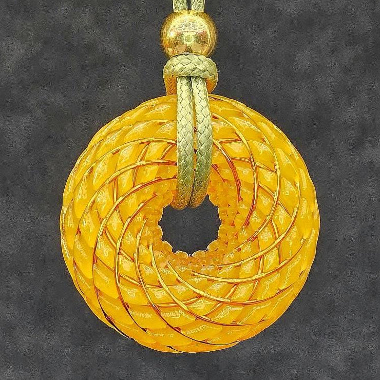 Luminous — Spiritual Luxury Glow Torus Pendant