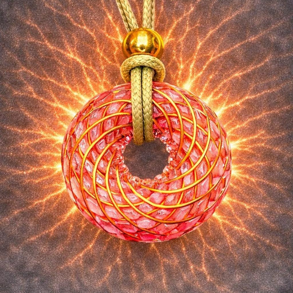 Agape — Spiritual Luxury Torus Pendant