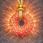 Agape — Spiritual Luxury Torus Pendant