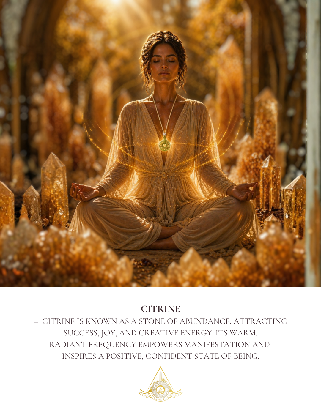 Abundance — Spiritual Luxury Torus Pendant