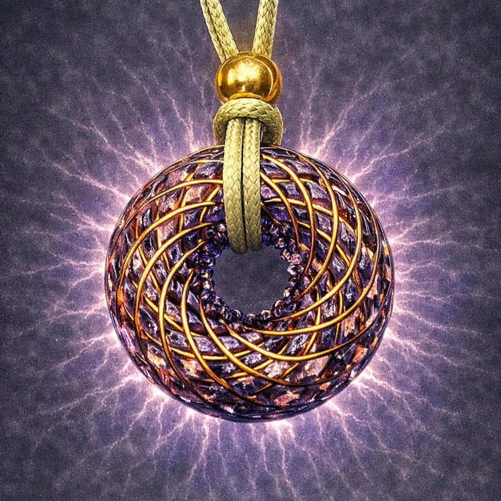 Ascend — Spiritual Luxury Torus Pendant
