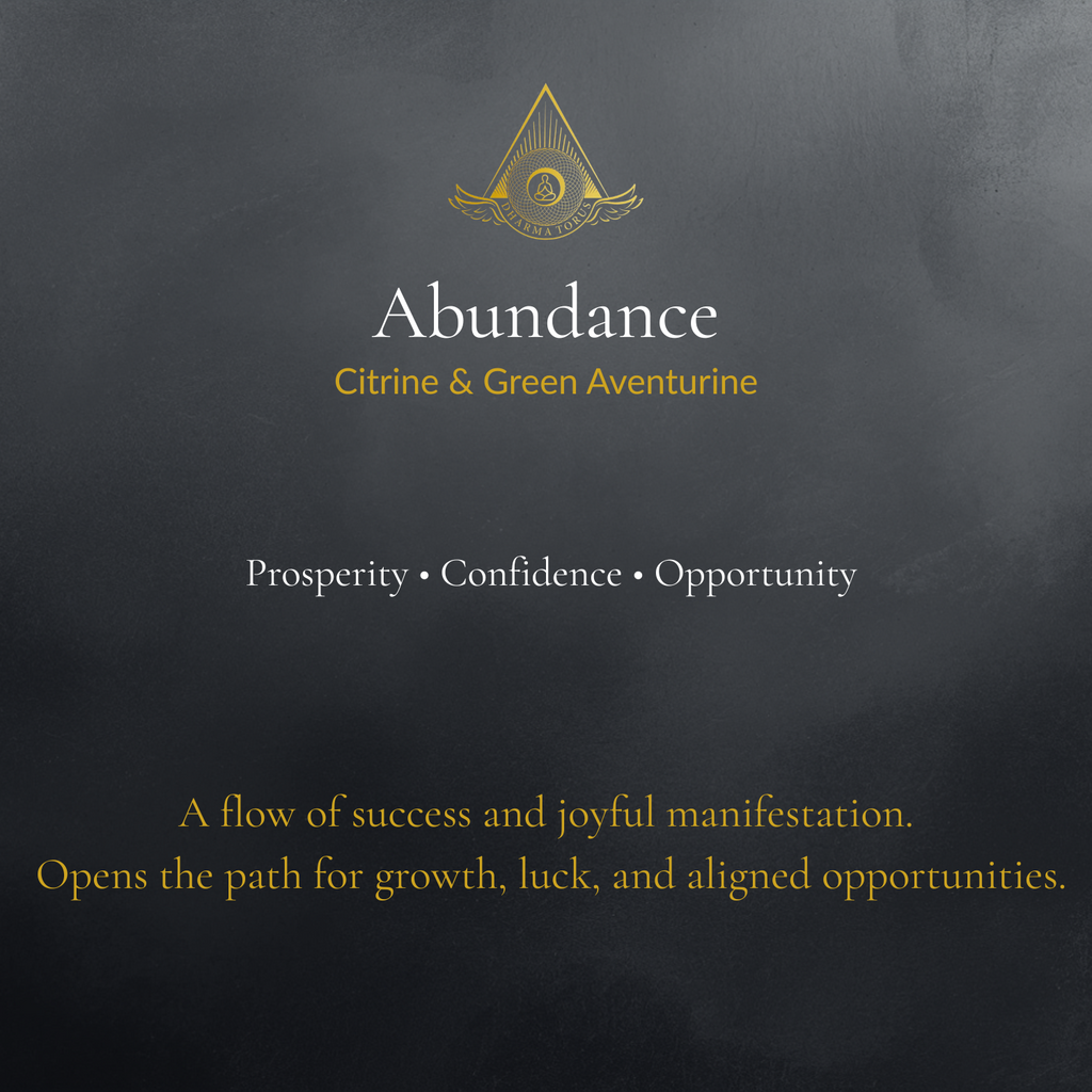 Abundance — Spiritual Luxury Torus Pendant