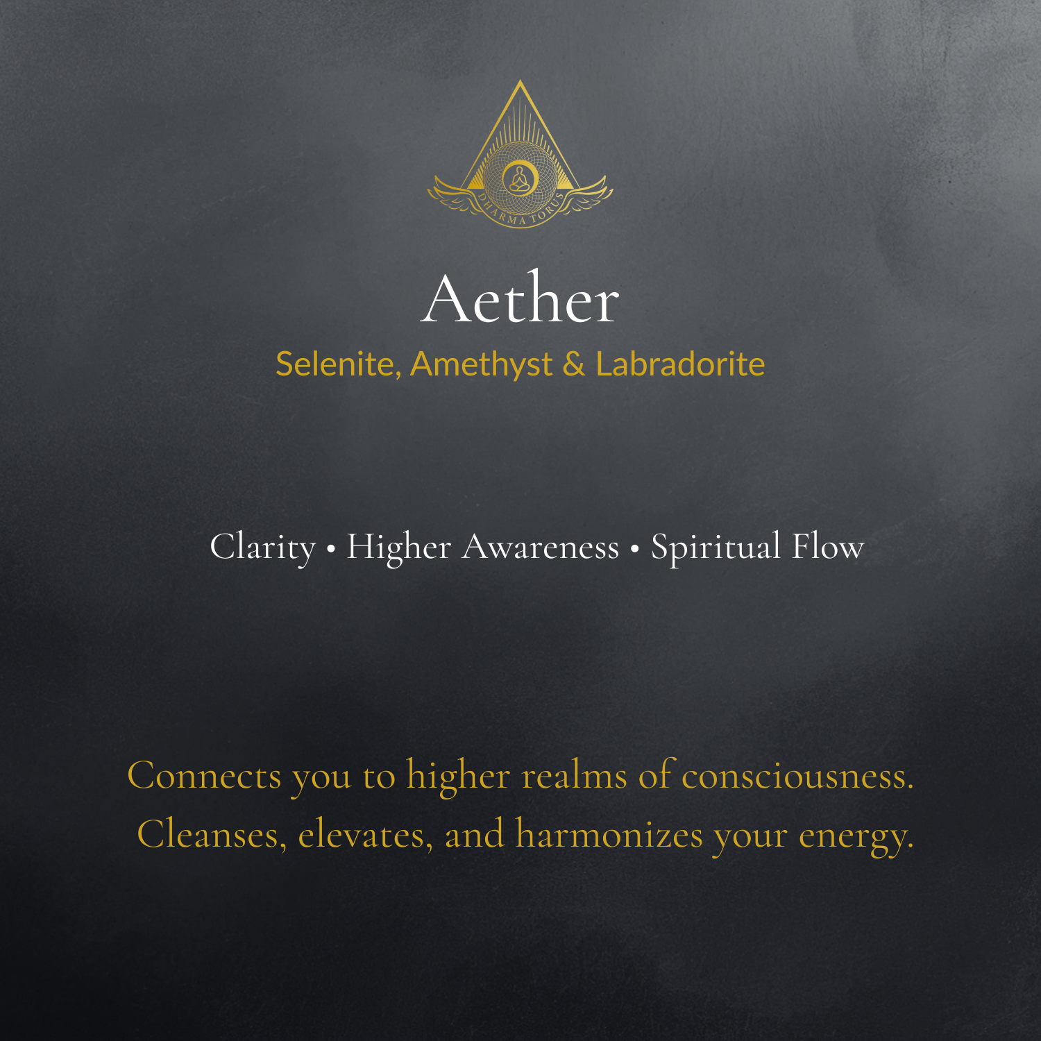 Aether — Spiritual Luxury Torus Pendant