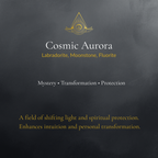 Cosmic Aurora — Spiritual Luxury Torus Pendant