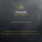 Firouzeh — Spiritual Luxury Torus Pendant