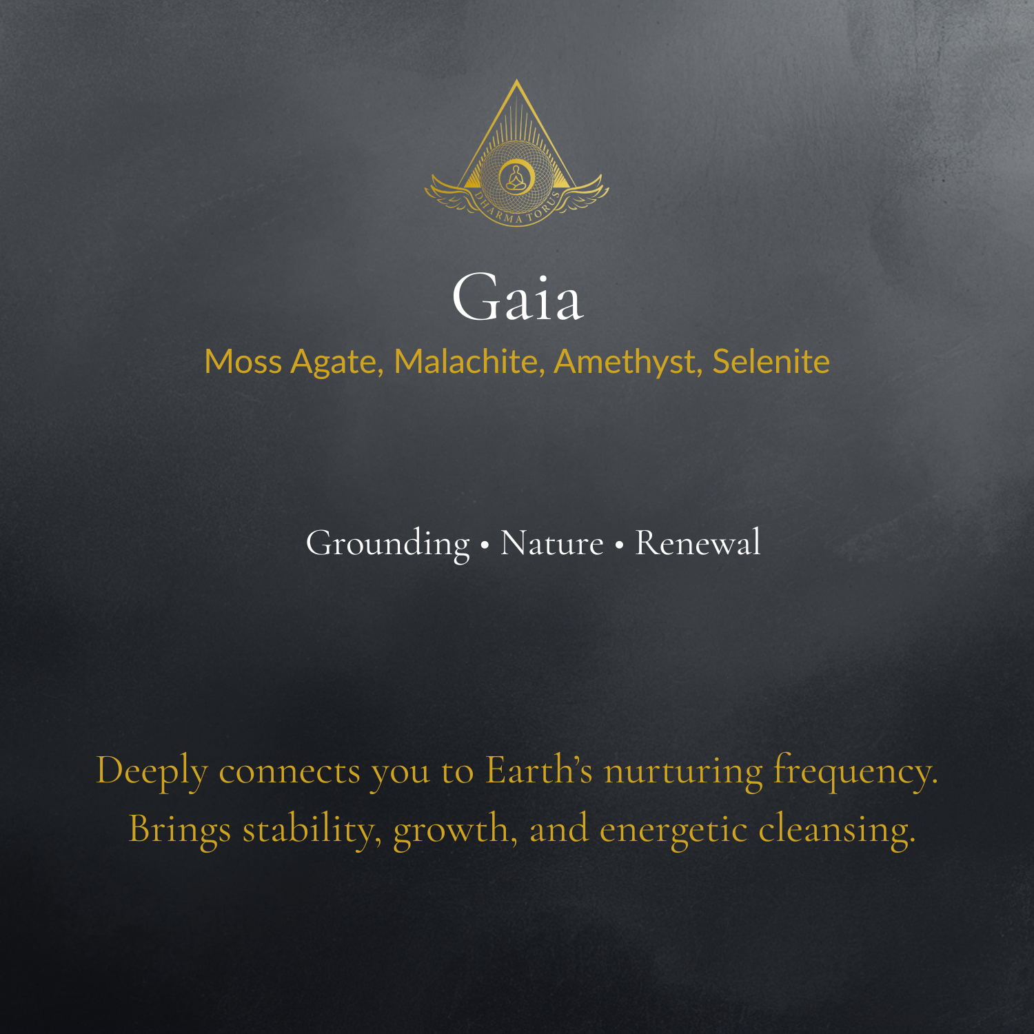 Gaia — Spiritual Luxury Torus Pendant