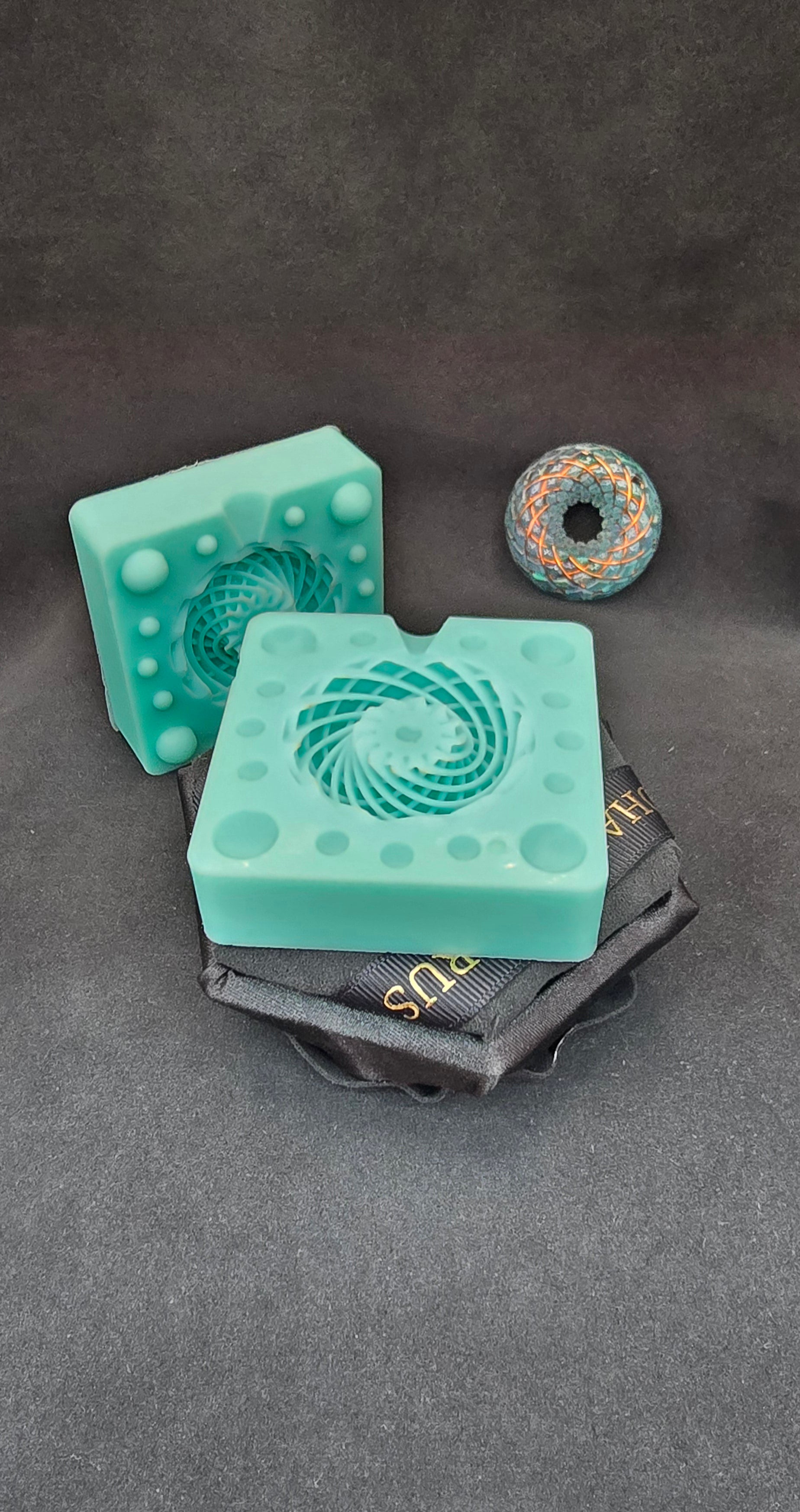 Dharma Torus Mold – Silicone & Platinum Silicone Sacred Geometry Pendant Mold