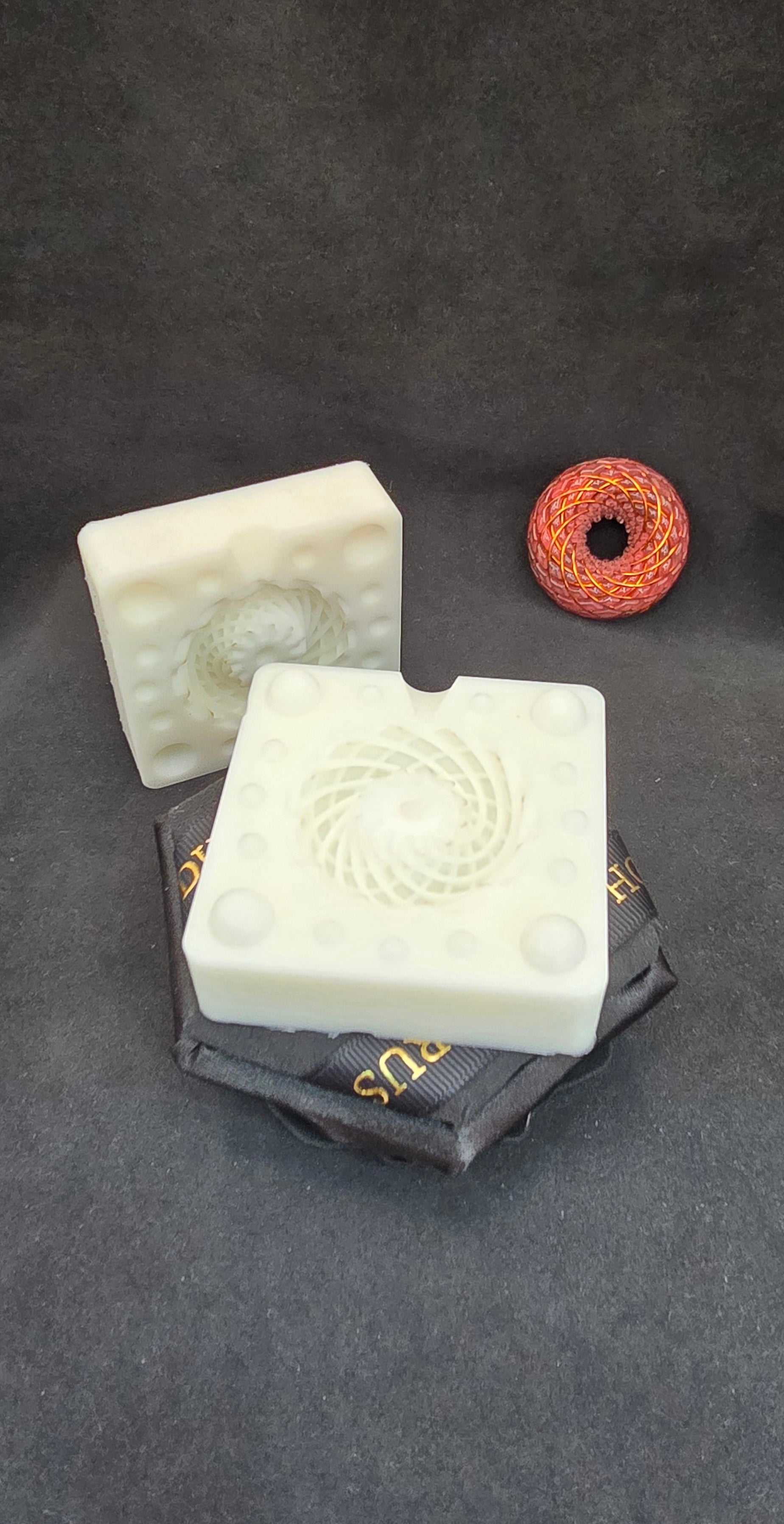 Dharma Torus Mold – Silicone & Platinum Silicone Sacred Geometry Pendant Mold