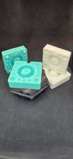 Dharma Torus Mold – Silicone & Platinum Silicone Sacred Geometry Pendant Mold
