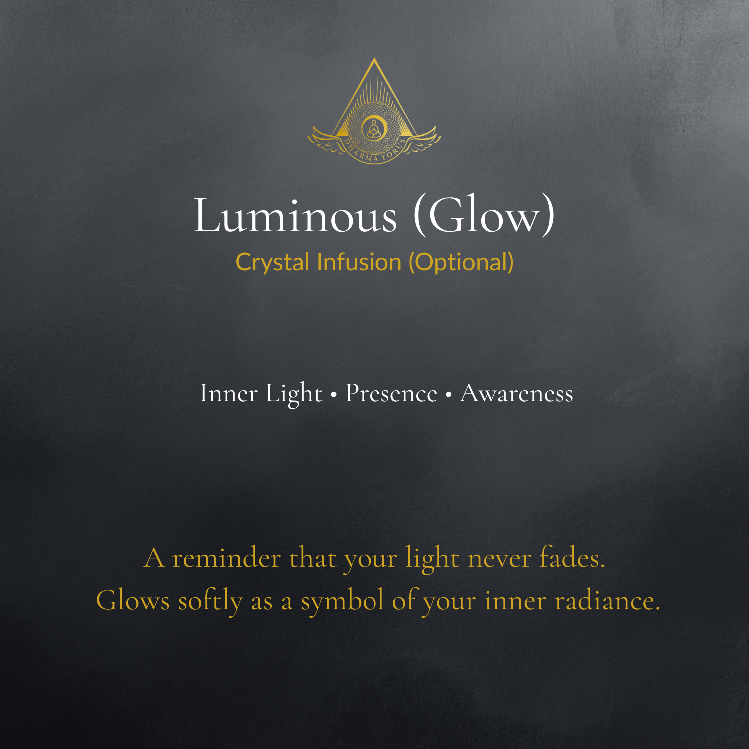 Luminous — Spiritual Luxury Glow Torus Pendant