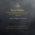 Seven Chakra Torus — Limited Edition Sacred Geometry Pendant