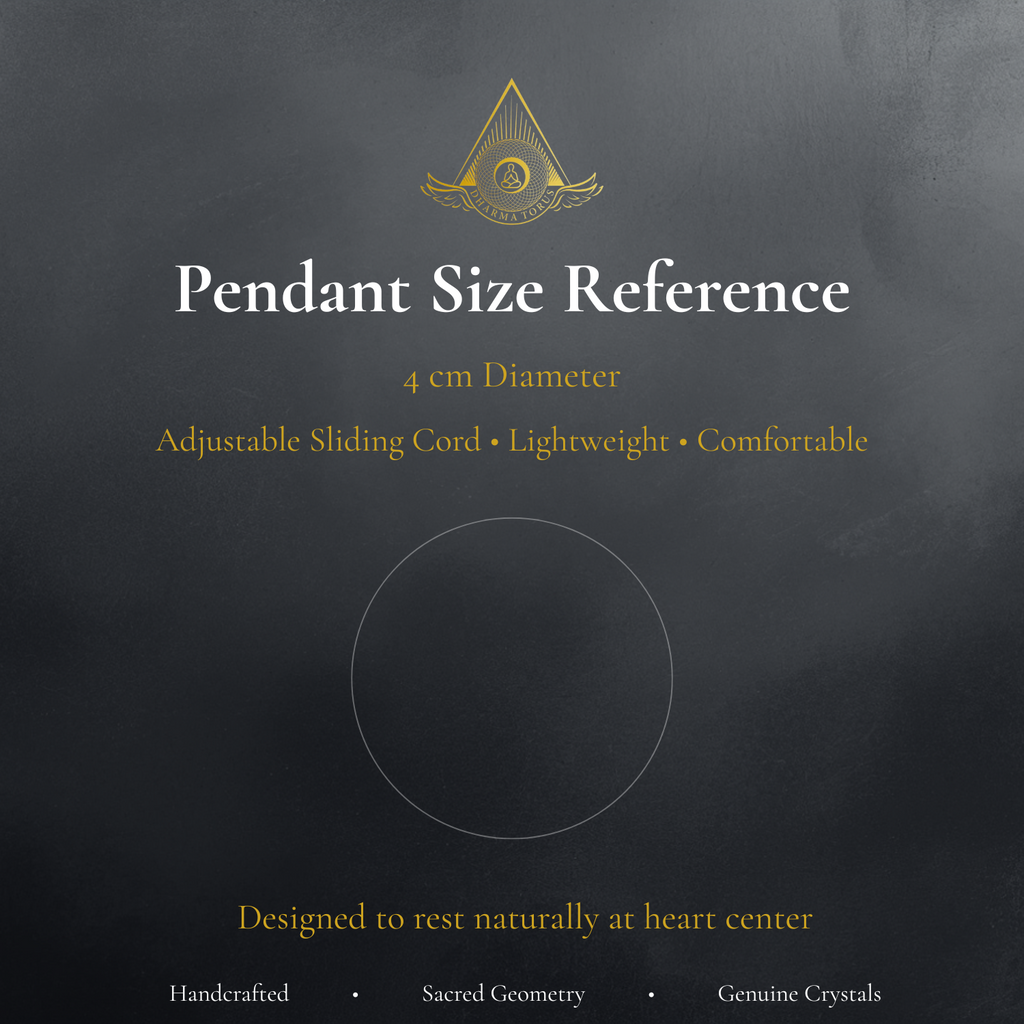 Abundance — Spiritual Luxury Torus Pendant