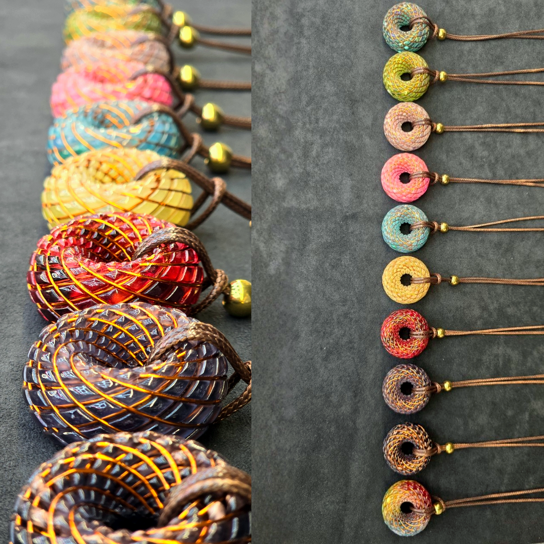 Firouzeh — Spiritual Luxury Torus Pendant