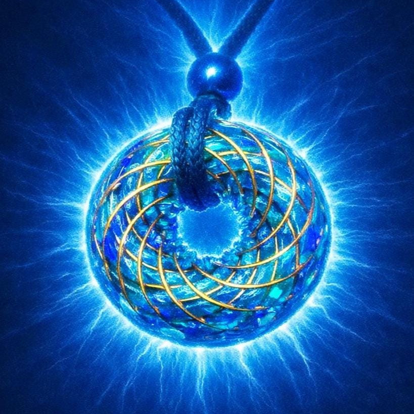 Gaia — Spiritual Luxury Torus Pendant