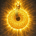 Cosmic Aurora — Spiritual Luxury Torus Pendant