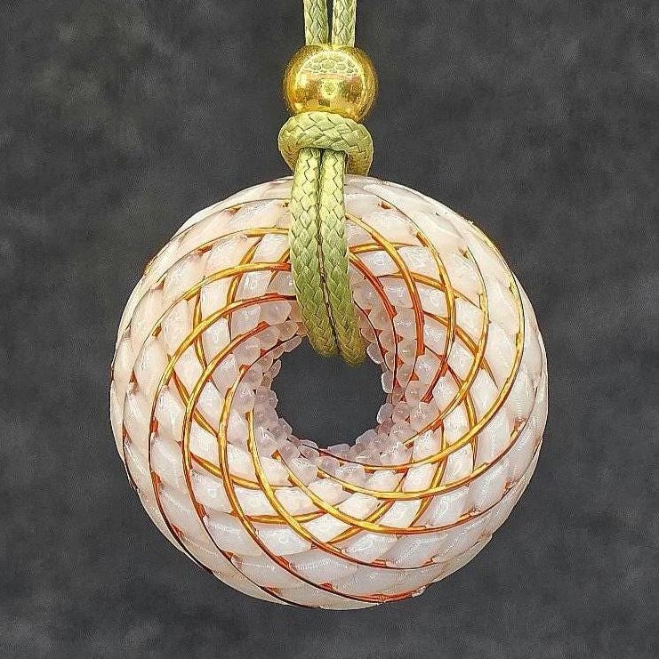 Luminous — Spiritual Luxury Glow Torus Pendant