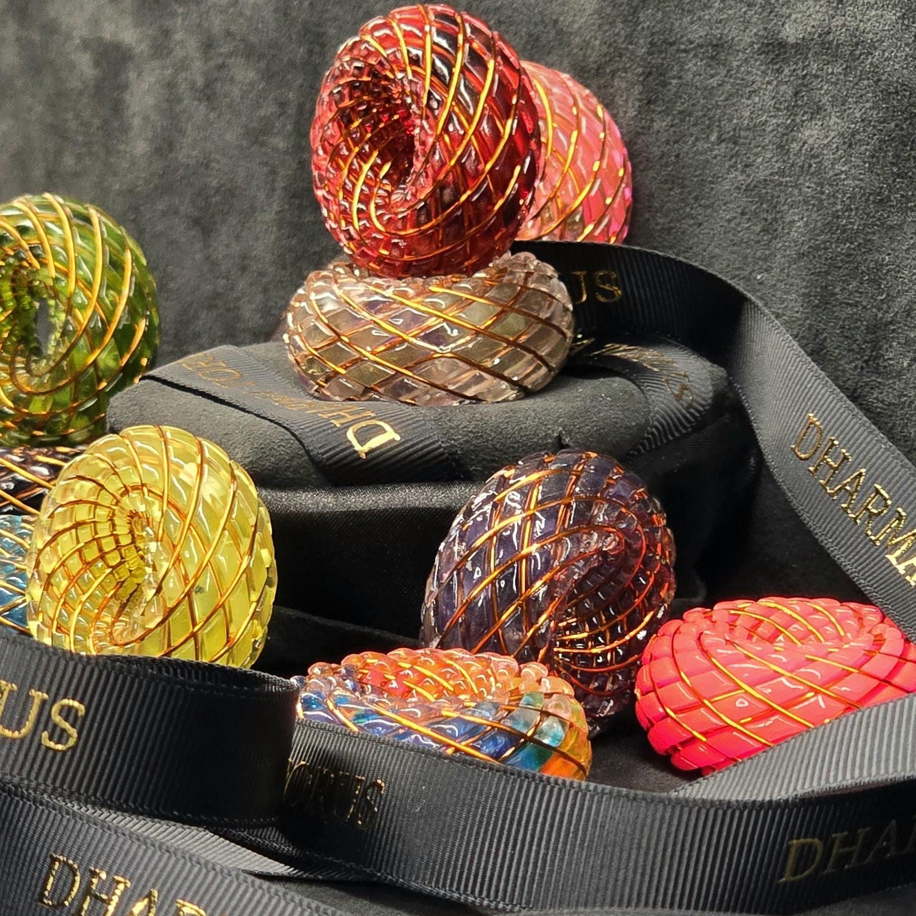 Seven Chakra Torus — Limited Edition Sacred Geometry Pendant