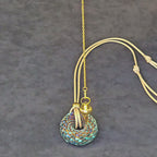 Custom Dharma Torus — Commissioned Spiritual Luxury Pendant